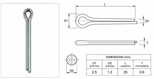 Automotive Split Pins