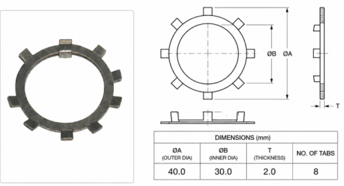 Heavy-Duty Lock Washers