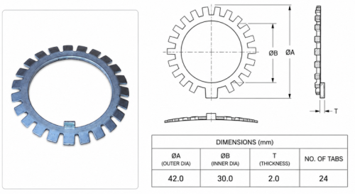 Truck & Trailer Lock Washers